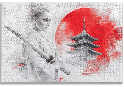 Puzzle 5000 Teile Japan, Puzzle 5000 Teile Erwachsene, Holzpuzzle Erwachsene mit Exquisiter Verpackungsbox, Klassische Puzzles Landschaft für Die Ganze Familie, Groß Puzzles für Geschenke, Deko, -1217
