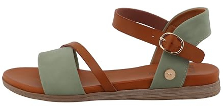 MUSTANG Damen Riemchen-Sandalen Eireen 26M0812002 Weite Normal Schnalle