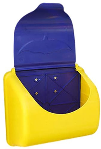Toy Mailbox, 10x9x5.5in PP Mini Mailbox Educational Toy Multi-purpose Outdoor Playhouse Accessories for Preschoolers and Kids Ages 4+