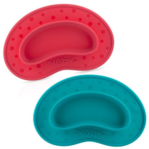 Nuby UK Sure Grip Miracle Plate, Assorted Colours