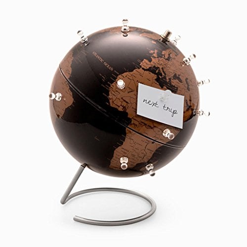 balvi Erdkugel Antique Globe Farbe schwarz Magnetisch Mit 12 Magneten