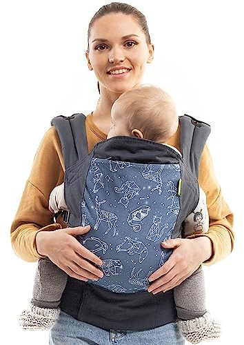 Boba Porte-bébé Classic 4GS - Constellation - Sac à dos ou sac avant pour les nouveaux-nés de 3 kilos et les enfants jusqu'à 20 kilos.