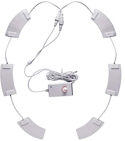 Livtribe WC-Sitzwärmer, wasserdichter beheizter Aufkleber für Toilettensitz, universell passend für die meisten Arten von WC-Sitzen, AC100-240 V bis DC16 V