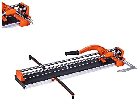 Tile Cutter, TOPWAY 40 Inch 1000mm Professional Manual Tile Cutter with Double Slide Rail and Laser Guide, Aluminium Base, for Precision Cutting Porcelain Tiles 347748