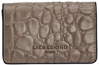Liebeskind Berlin Annie Cardi Portemonnaie, Extra Small (7.4 cm x 11.2 cm x 2.5cm), Honey Grey