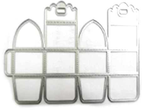 ECMQS 3D Box Stanzschablone, Scrapbooking Prägeschablonen Stanzformen Schablonen Für Scrapbooking, Fotopapier, Karten, Handwerk Prägen DIY Herstellung