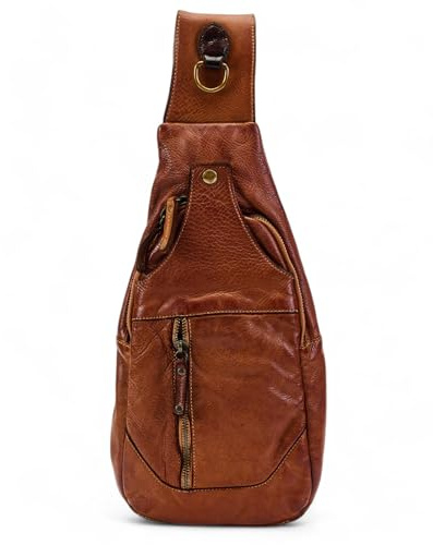 Bayside BS152 Damenhandtasche, groß, echtes Leder