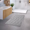 TT Home Badezimmer Badematte Duschmatte rutschfest Waschbar Memory Schaum Stein Muster, Farbe: Grau 4, Größe:60x100 cm