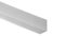 VP Flexible Skirting Board - Self Adhesive Skirting Trim - Flexible Skirting PVC Angle - Light Grey - 15m Long