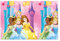 Procos - Kunststoff-Tischdecke Disney Princess Live Your Story (180 x 120 cm), Mehrfarbig, 93850
