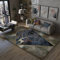 terassenteppich Teppich Auslegware Lila Grau Rechteck Schlafzimmer Wohnzimmer Dekoration Verschleißfester Anti-Rutsch-Teppich Teppich Büro 40X60CM