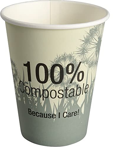 Gastro Line Hot Cup CPLA, Papier 36cl Löwenzahn