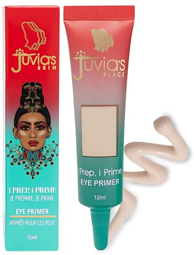 Juvia's Place i Prep Eye Primer, Eyeshadow Milky White Cream - Matte Makeup