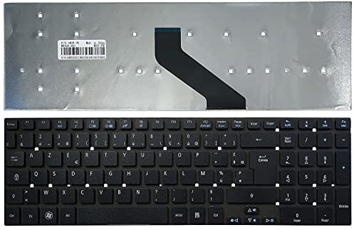 Clavier d'ordinateur Portable Compatible avec Acer Aspire 5830 5755 5830G 5755G 5830TG 5755TG V3-551 V3-571 V3-731 V3-551G V3-571G V3-771G Disposition française