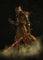 Displate Offiziell Dark Souls MetallPoster Magnetische Befestigung Inklusive Lizenziert Bilder Hochwertiges Poster The Fire Fades 45 cm x 32 cm