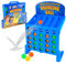PAYFULLY Bouncing Ball Tischspiel, Neues Bounce Off Game, 4 Gewinnt Action Bälle, Bouncing Ball 4 Shots Game, Schüsse Bounce Spiel, Bounce Ball Party Game für Kinder, Erwachsene