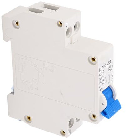 Interruttore Automatico Automatico, Interruttore Automatico Miniaturizzato 1P+N Doppio Ingresso, Doppia Uscita, Sgancio Magnetico Termico Interruttore Automatico Automatico