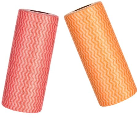 2rollen Vliesstoff Einweg-küchentücher Praktische Wischtücher Für Küche Zum Wischen Von Feuchten Und Trockenen Gegenständen Robust Und Reißfest Für Haushalt Und Gewerbe