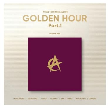 Dreamus ATEEZ - GOLDEN Hour : Part.1 [Digipak Ver.] Album (JONGHO ver.)