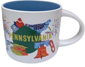 Starbucks Pennsylvania Discovery Mug, tazza da caffè, 400 ml