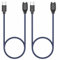 Charger for Garmin Fenix 7 7S 7X /Fenix 6 6S 6X Pro/Fenix 5 5S 5X Plus, USB C Replacement Charger Cable Nylon Charging Power Cord for Garmin Fenix Watch,2Pack 100CM