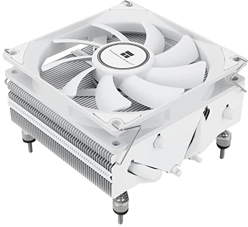 TR AXP90-X53 Air Cooler CPU Low Profile 53mm Height TL-9015 Slin PWM Fan AGHP Technology for AMD AM4/Intel 1150/1151/1155/1156/1200 (White)