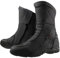 VPR Stivali da moto R25 impermeabili in pelle per uomo e donna – CE Amour Moto Biker Rider Sport Touring scarpe protezione caviglia antiscivolo Soul Boot, Nero , 44 EU
