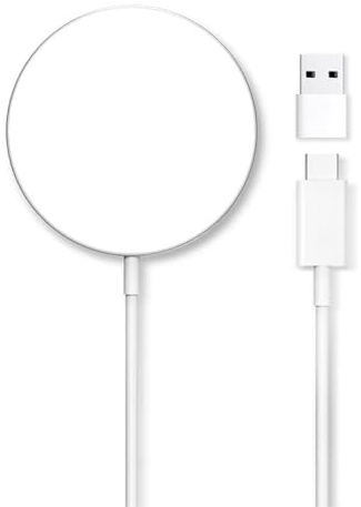 Wireless Charger für Magsafe, Magnetisches kabelloses Ladegerät, Induktive Ladestation Kompatibel mit iPhone 16/15/14/13/12 AirPods Pro, 15W Magnetisches Wireless Ladepad, USB C Schnellladetechnologie