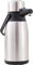 Airpot with Pump Mechanism Pump jug Vacuum jug Thermos Flask Made of Stainless Steel, 24 Hours hot or Cold, -3.0L