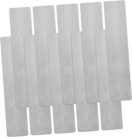 Homoyoyo 10pcs Direct Connection Air Compressor Valve Plate Replacement Reed Valve Plate Kit for