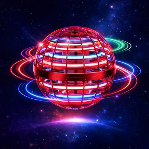 Nyxton Boule Volante Lumineuse, Jouet Interactif pour Enfants, Jeu Volant avec Effets Lumineux