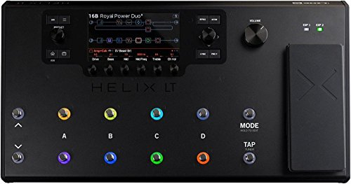 LINE 6 HELIX LT PEDALIERA MULTIEFFETTO PER CHITARRA PEDALE DI ESPRESSIONE 12 SWITCH