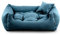 gutekissen® Stoff Hundebett Hundeliege Hundekissen Hundeliege Hundeliege Hundeliege - Langlebige Materialien und hohe Qualität NEO (2XL - 110x90, Türkis)