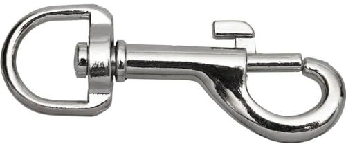 SWG 680 154 762 80 Karabinerhaken mit Drehring (L x B) 75mm x 12mm