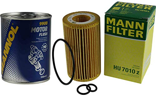 Original MANN Ölfilter HU 7010 z + SCT Motor Flush Motorspülung