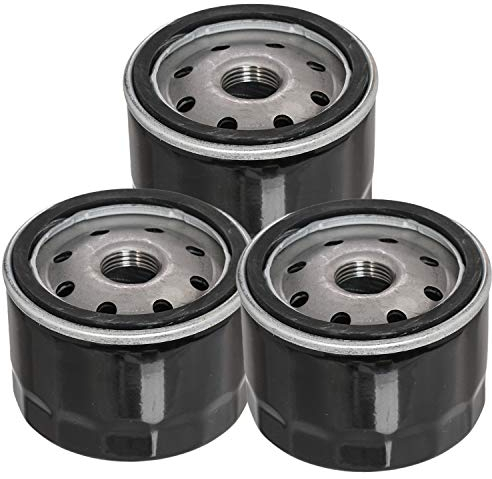 Carkio 951-12690 - Filtro olio compatibile con Cub Cadet CC30 CC30H Craftsman LT1500 LT3800 LT4200 MTD 4P90HU 4P90HUA 4P90HUB motore tosaerba 751-11501 751-12690 Confezione da 3 pezzi.