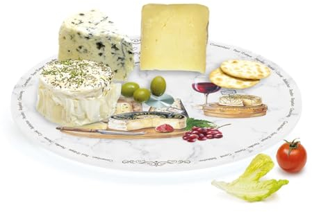 Easylife - Plateau TOURNANT Les FROMAGES DE NOS Regions 35 CM