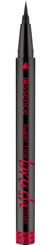 essence super fine brush liner waterproof, longlasting, fast drying, instant result, colour intense (0.7g)