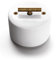 FONTINI - Va-et-vient metal laiton vielli porcelaine blanche DO