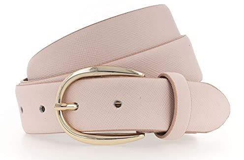 Vanzetti 30mm Leather Belt W75 Pale Rose - kürzbar