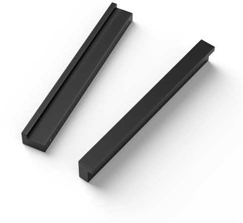 LONTAN 15 Piezas Tiradores de Cocina Negro 128mm - Tiradores para Armarios y Muebles