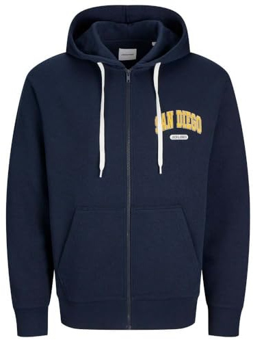 JACK & JONES JJEBRADLEY Varsity Sweat Zip Hood STYD