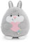 NICI CHILL-NICI Kuscheltier Hase mit Herz 30 cm - Flauschiges Stofftier aus Marshmallow-Textur-Material zum Kuscheln, Spielen und Liebhaben, Ideales Kuschelkissen - 61404