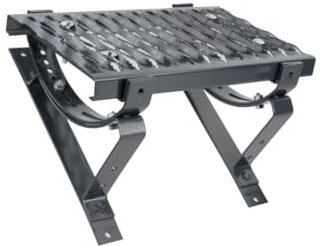 DACHTRITT Steigtritt 40 cm Komplett SET für Kaminpodest Laufrost RAL7024