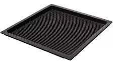 AMT Gastroguss Gastronorm - Behälter flach GN 2/3 mit Grillboden, Nicht-Induktion, 35,4 cm x 32,5 cm, 2 cm hoch, ohne Griffe, Lotan® Antihaft-Veredelung, AMZN-23733-Grill