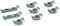 Clips de Fixation Panier inférieur pour lave-vaisselle 00611472 Gris