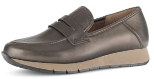 Gabor Damen Slipper, Frauen Slip On,College Schuhe,Businessschuhe,Slip-ons,Mokassins,Halbschuhe,Slides,Schlupfschuhe,Loafer,Bronce,41 EU / 7.5 UK