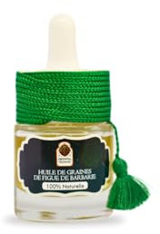 Olio di semi di fico d'india biologico, 100% naturale
