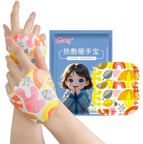 10 Pairs Wearable Hand Warmers, Portable Winter Warming Pad, Great for Indoor, Outdoor, Office, Gaming, Hunting, Fishing, Camping