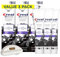 CRST 3D White Whitening Therapy Charcoal Deep Clean Toothpaste, 4.6 oz Pack of 3 Bundled with LUXPAKS Toothpaste Squeezer